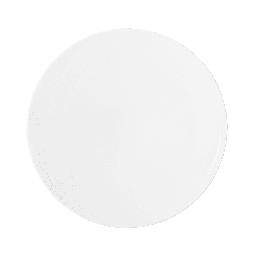 DEGRENNE MODULO BLANC round dinner plate 26 cm — 225985
