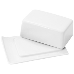 DEGRENNE MODULO BLANC butter dish with lid — 164402