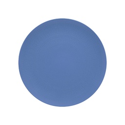 DEGRENNE MODULO NATURE BLEU GALET — Round dinner plate 31,5cm — 225342 (Pack of 3 pieces)