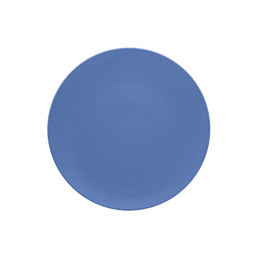 [225343] DEGRENNE MODULO NATURE BLEU GALET — round dinner plate 27,9 cm — 225343 (Pack of 6 pieces)