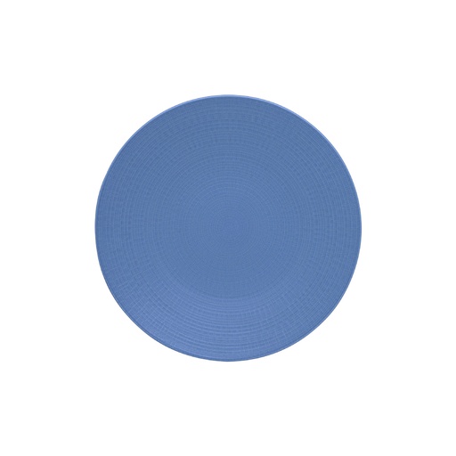 [246747] DEGRENNE MODULO NATURE BLEU GALET — round dinner plate 26 cm — 246747 (Pack of 6 pieces)