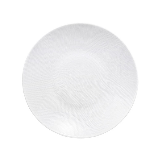 [243271] DEGRENNE RIVAGE — Round cereal plate 24cm — 243271 (Pack of 6 pieces)