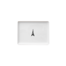 DEGRENNE TOUR — Rectangular shared plate 16*12cm — 245881 (One piece)