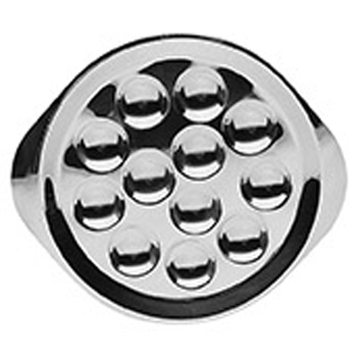 [003935] DEGRENNE UNI Snail dish 12 holes - 23 cm — 003935
