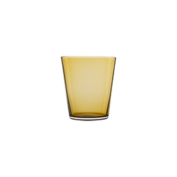 DEGRENNE MAMBO — Amber tumbler 34cl — 248208 (Pack of 6 pieces)