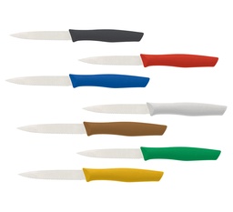 Mallard Ferrière Colour-coded serrated paring knife — Blue handle — Manufacturer-listed length: 100 mm — 01052