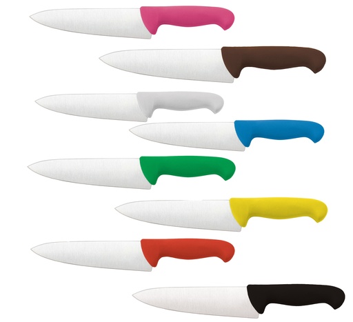 Mallard Ferrière Colour-coded chef knife — Yellow handle — Manufacturer-listed length: 200 mm — 01063
