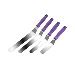 Mallard Ferrière Offset stainless steel spatula — Manufacturer-listed length: 100mm — 01449
