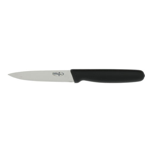 Mallard Ferrière Paring knife with polypropylene handle — Black handle — Blade length: 100 mm — 01623