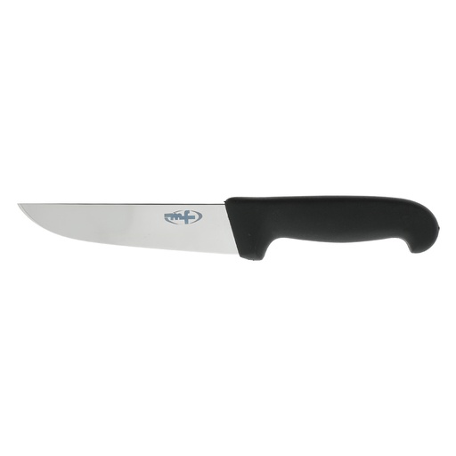 [01636] Mallard Ferrière Butcher knife with polypropylene handle — Black handle — Blade length: 260 mm — 01636