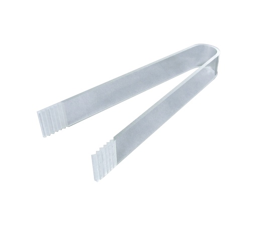 Mallard Ferrière Transparent Plexiglass serving tongs — Length: 185 mm; Width: 25 mm — 01739