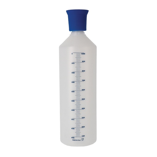 Mallard Ferrière Plastic syrup-soaking bottle — Width: 70 mm; Height: 270 mm; Capacity: 1 L — 01759
