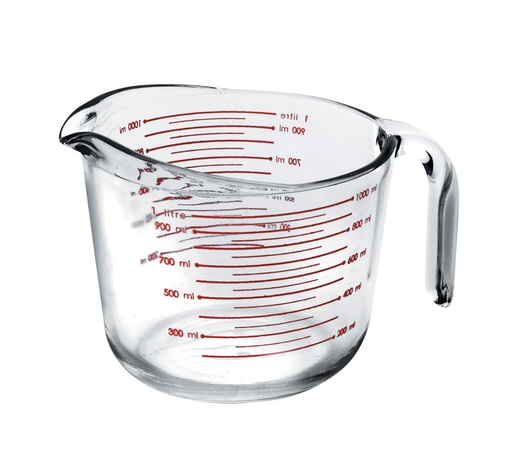 [01797] Mallard Ferrière Graduated glass measuring jug — Capacity: 0.5 L — 01797