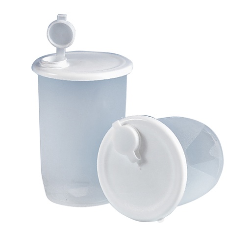 Mallard Ferrière Set of three airtight plastic containers with pouring caps — 01832