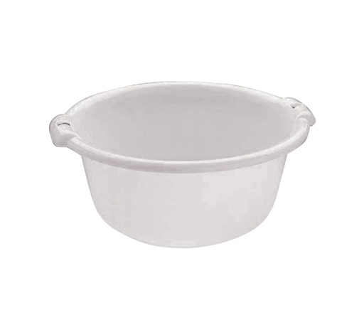 Mallard Ferrière Round polypropylene dough container — Height: 175 mm; Diameter: 430 mm; Capacity: 14 L — 01860