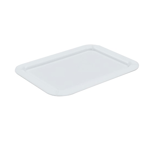 Mallard Ferrière Polypropylene lid for MF rectangular dough container — Length: 530 mm; Width: 405 mm — 01865