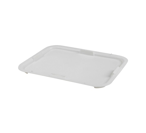 Mallard Ferrière Polypropylene lid for rectangular HDPE dough containers — Length: 530 mm; Width: 405 mm — 01868