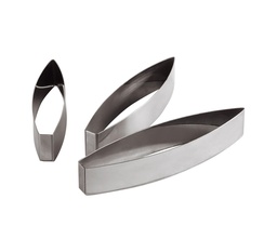 Mallard Ferrière Stainless steel petal cutter — Length: 195 mm; Width: 45 mm — 02248