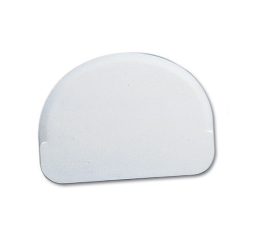 Mallard Ferrière Rigid polypropylene dough scraper — Length: 120 mm; Width: 90 mm — 02715