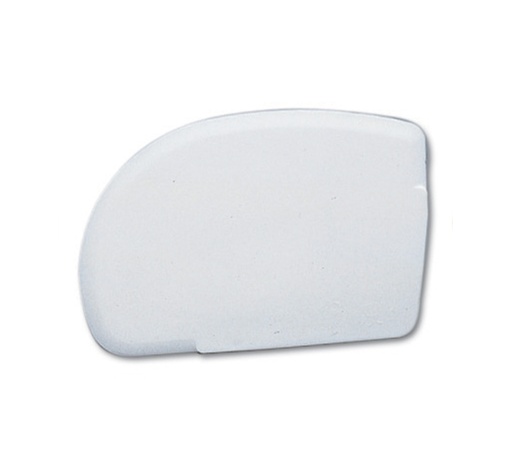 Mallard Ferrière Rigid polypropylene dough scraper — Length: 125 mm; Width: 90 mm — 02716