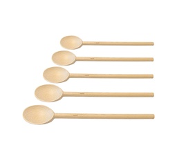 Mallard Ferrière Beechwood cooking spoon — Length: 250 mm — 04085