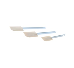 Mallard Ferrière Flat elastomer scraper with plastic handle — Length: 420 mm — 04167
