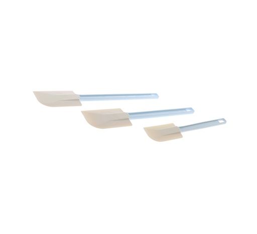 [04167] Mallard Ferrière Flat elastomer scraper with plastic handle — Length: 420 mm — 04167