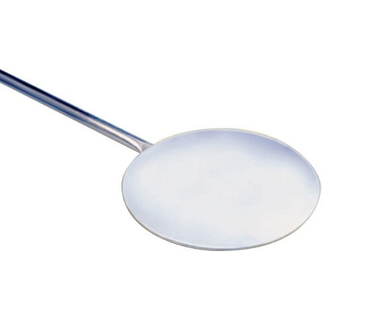 [04753] Mallard Ferrière Round stainless steel pizza peel — Diameter: 240 mm — 04753