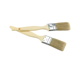 Mallard Ferrière Pure-bristle pastry-brush pack of six with polypropylene handles — Bristle width: 40 mm; Listed bristle projection: 62 mm — 05212
