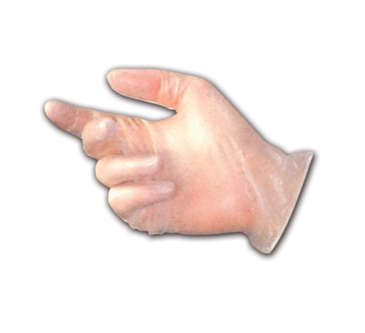 [05722] Mallard Ferrière – MAPA vinyl glove box of 100, Large — Length: 240 mm — 05722