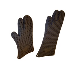 Mallard Ferrière Silicone heat-protective oven mitt with textured interior — Length: 285 mm — 05692