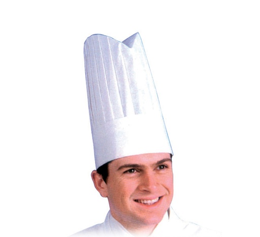 [05858] Mallard Ferrière Adjustable treated-nonwoven chef hat, pack of ten — 05858