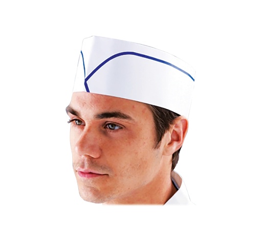 Mallard Ferrière Adjustable paper cap with perforated paper top — 05860
