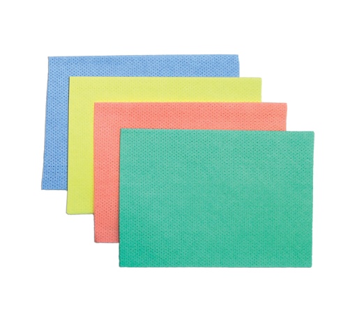 Mallard Ferrière Reusable nonwoven cleaning cloth, pack of twenty-five — Yellow — 05951