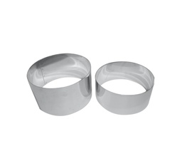 Mallard Ferrière Stainless steel party-bread ring — Diameter: 160 mm; Height: 80 mm — 06678