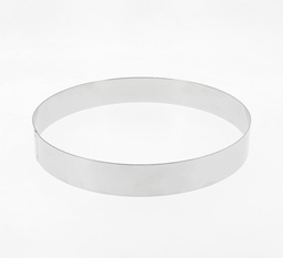 Mallard Ferrière Stainless steel entremet ring — Diameter: 120 mm; Height: 35 mm — 06762