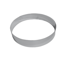 Mallard Ferrière Stainless steel mousse ring — Diameter: 150 mm; Height: 45 mm — 06804