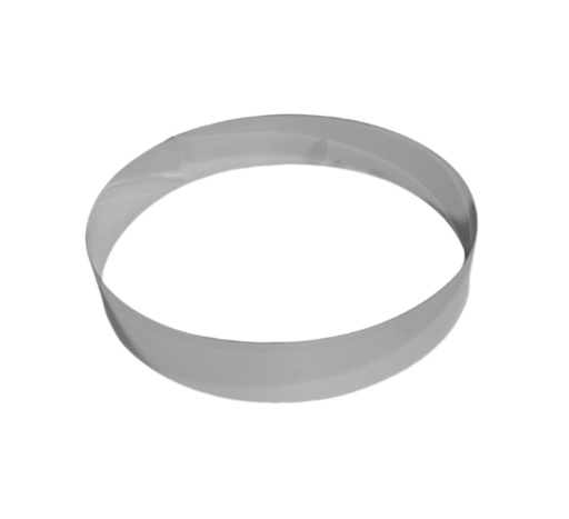[06808] Mallard Ferrière Stainless steel mousse ring — Diameter: 220 mm; Height: 45 mm — 06808