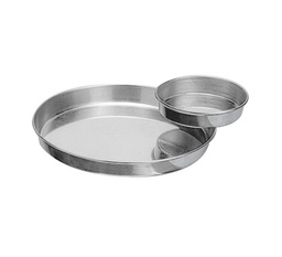 Mallard Ferrière Plain tinplate round tart mould — Diameter: 200 mm; Height: 23 mm — 08905