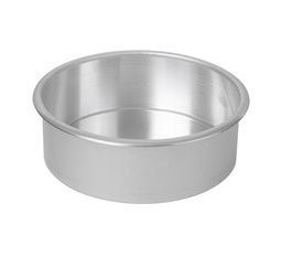 Mallard Ferrière One-piece aluminium cylindrical wedding-cake mould — Diameter: 340 mm; Height: 80 mm — 09046