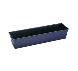 Mallard Ferrière Blue-steel biscotte loaf pan — Length: 300 mm; Width: 80 mm; Height: 80 mm — 09201