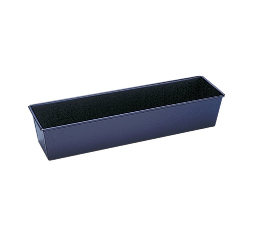 Mallard Ferrière Blue-steel biscotte loaf pan — Length: 350 mm; Width: 80 mm; Height: 80 mm — 09202