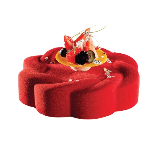 Mallard Ferrière – Pavoni Italia Pavocake silicone flower mould — Height: 45 mm; Diameter: 180 mm — 11441