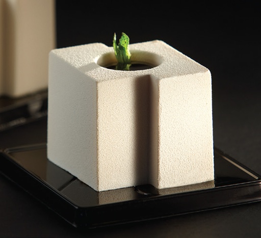 Mallard Ferrière – Pavoni Italia Silicone Tekno cube moulding sheet — Length: 600 mm; Width: 400 mm — 11316
