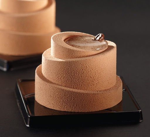 Mallard Ferrière – Pavoni Italia Silicone spiral moulding sheet — Length: 600 mm; Width: 400 mm — 11318