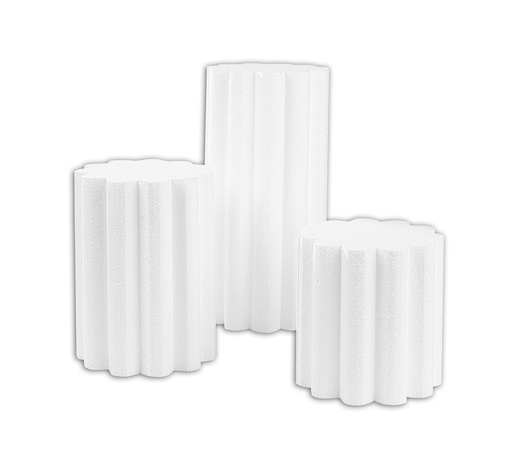Mallard Ferrière Polystyrene display columns, pack of 16 — 12025