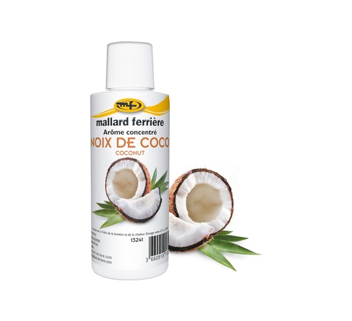 Mallard Ferrière Coconut concentrated liquid food flavouring — 125 ml bottle — 13241