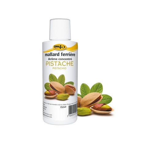 Mallard Ferrière Pistachio concentrated liquid food flavouring — 125 ml bottle — 13249