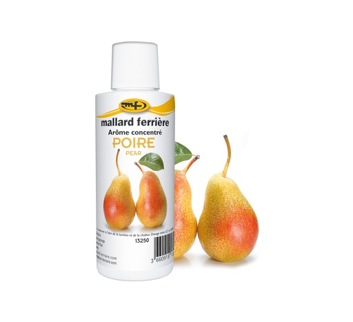 Mallard Ferrière Pear concentrated liquid food flavouring — 125 ml bottle — 13250