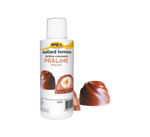 Mallard Ferrière Praline concentrated liquid food flavouring — 125 ml bottle — 13252